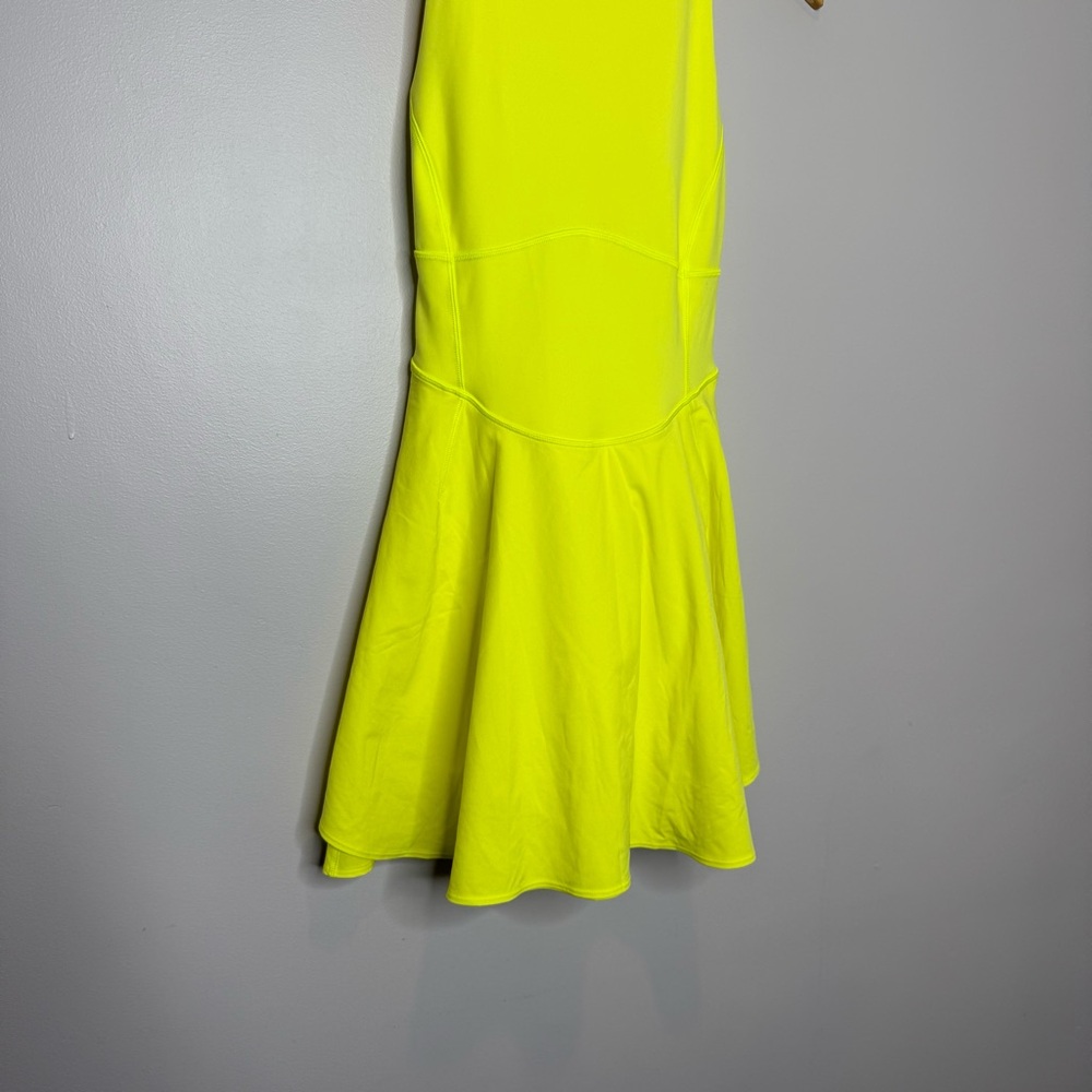 LULULEMON Court Crush Dress in Electric Lemon 6 - Picture 10 of 16